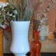 Vase en opaline sur pied début XXème