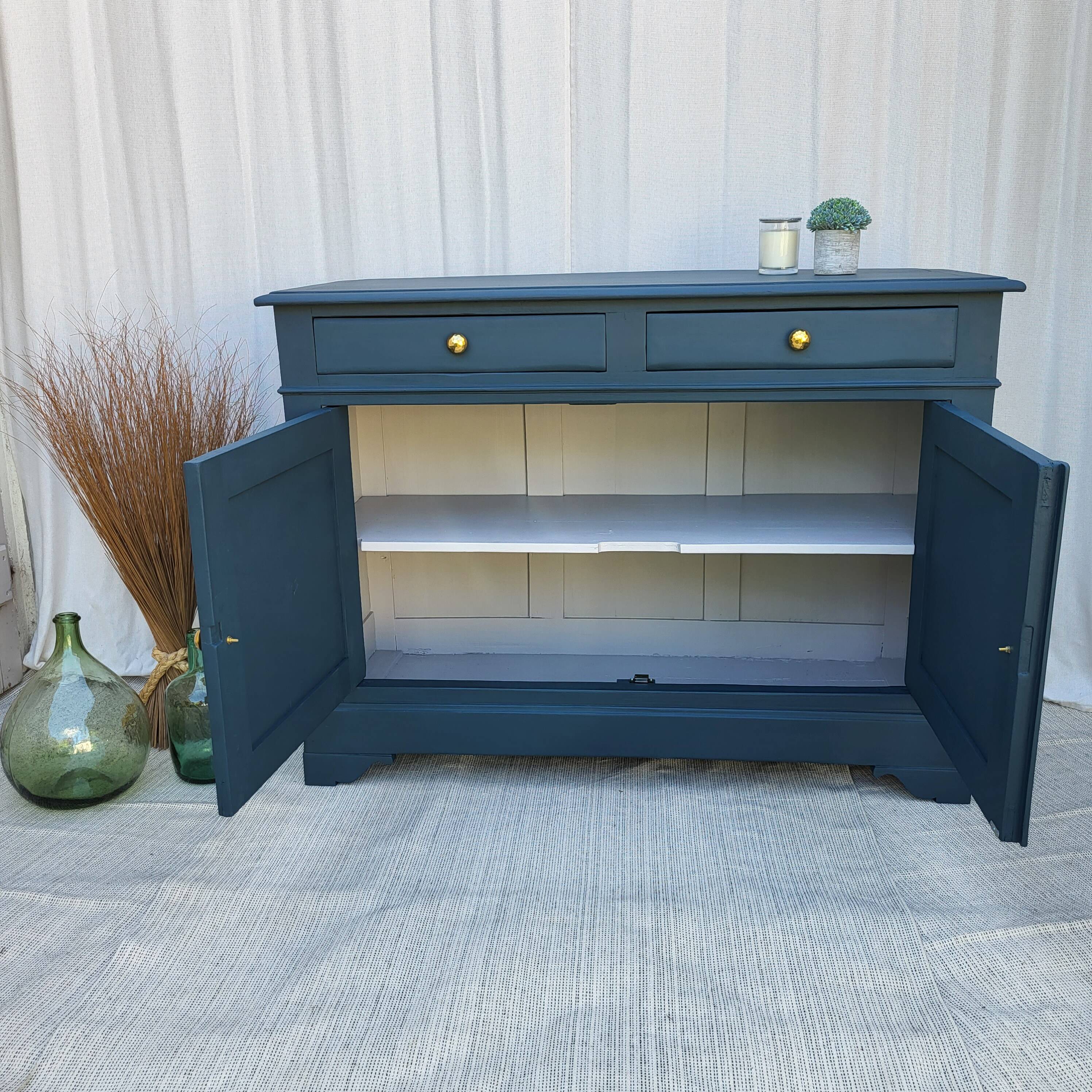 Buffet bas 2 portes et 2 tiroirs