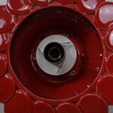 Pop Art Studio Ceramic & Glass Flower Wall Lamps, Germany, 1960s, Set of 2