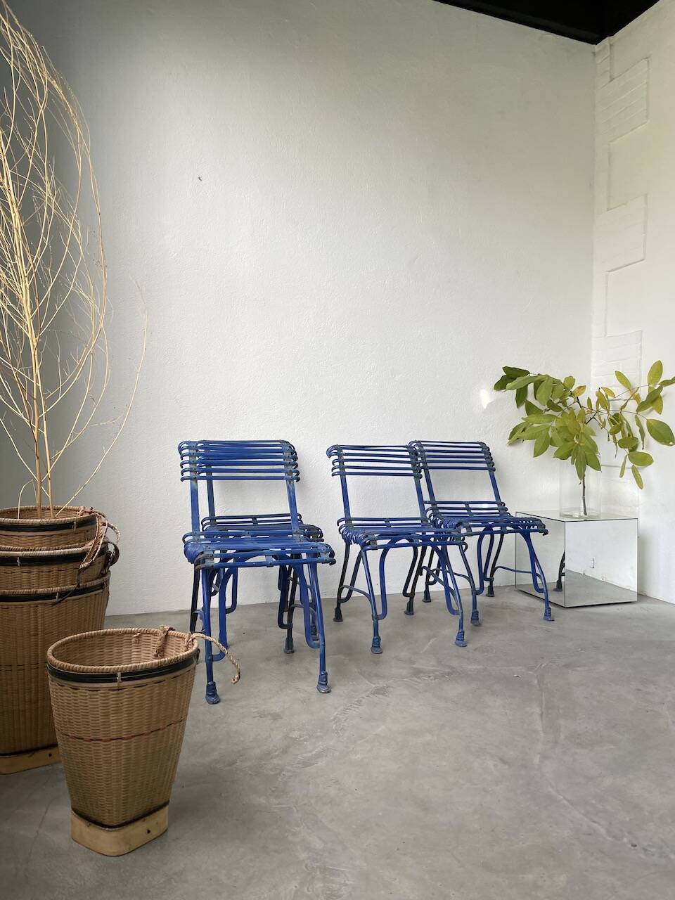 Series of 4 Arras chairs 1900