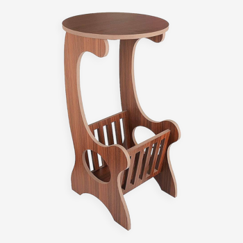 Wood End Table for Living Room | Wooden Sofa Side End Peg Table Side Table