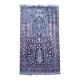 Handmade silk cashmere rug 155x92cm