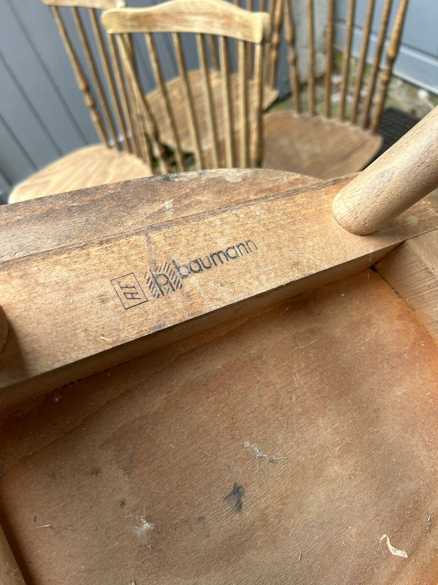 Baumann Tacoma bistro chairs from the 60s