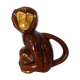 Singe pichet en céramique emaillé Poet-Laval