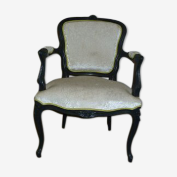 Fauteuil cabriolet de style Louis XV