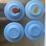 Lot of 4 Wedgwood BLUE Jasperware vintage