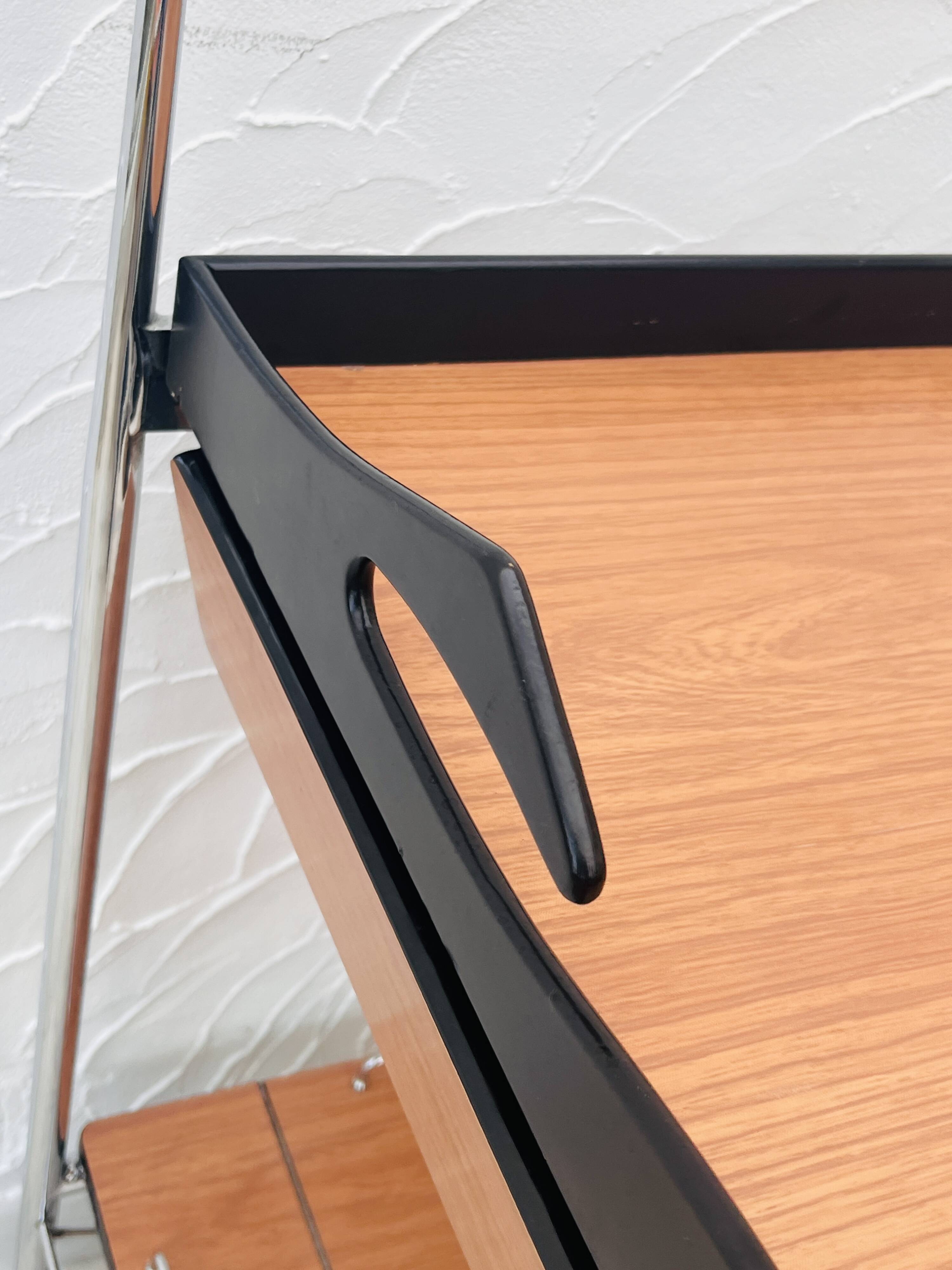 Italian design serving cart