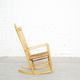 Vintage J16 Rocking Chair by Hans J. Wegner for FDB Møbler, 1960s