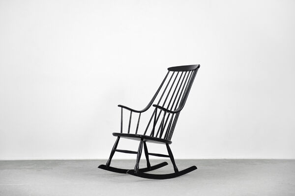 Rocking chair Grandessa de Lena Larsson pour Nesto, années 1960