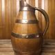 Ancien Pichet BLANCHET Bois + Cerclage Cuivre Vintage