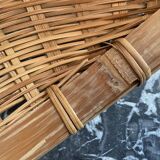 Asian wicker basket