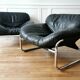 Pair of lounge chairs by Johan Bertil Haggstrom, Swed Form edition