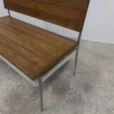 1970 wooden kitchen corner bench set