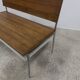 Ensemble banc d'angle cuisine 1970 bois