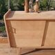 Buffet vintage compass feet