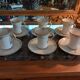 6 tasses à chocolat, Porcelaine Limoges, France