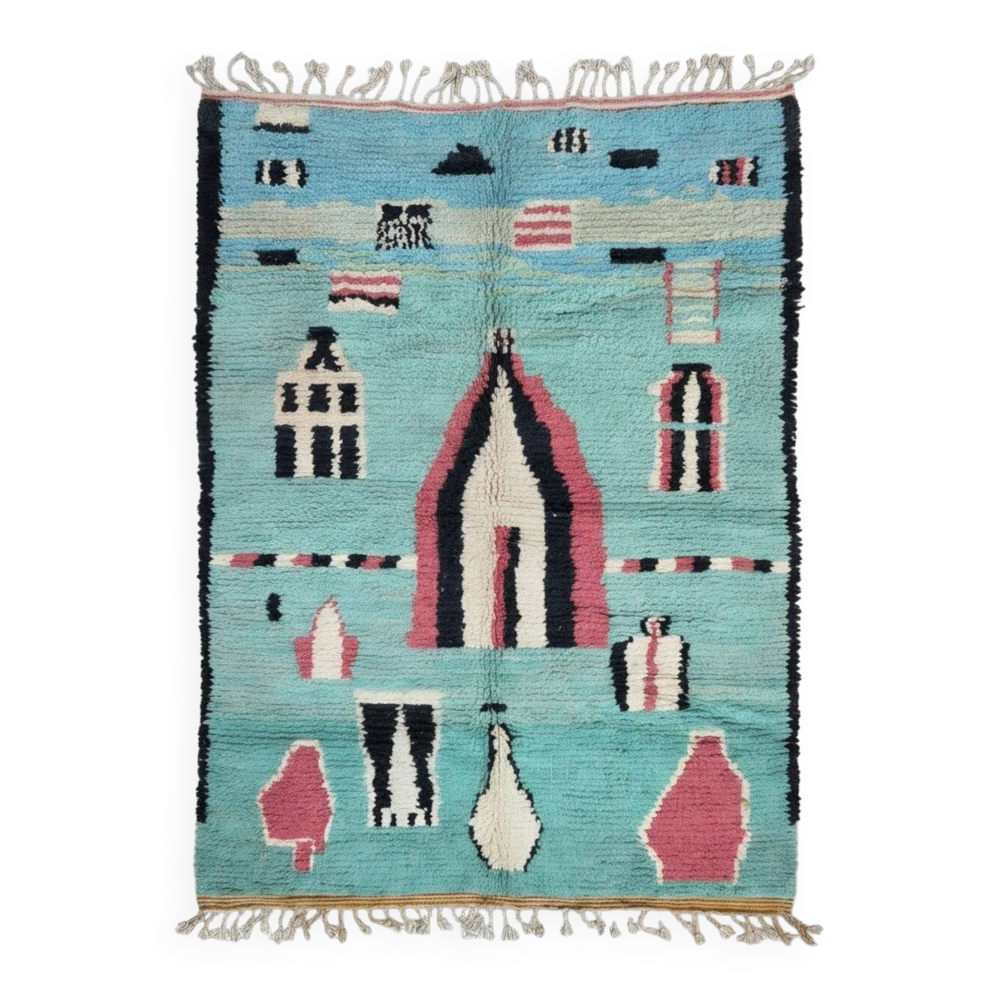 Tapis Berbère Contemporain - 295 x 210 cm