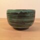 Bowl in ceramic 60s green color "primavera"