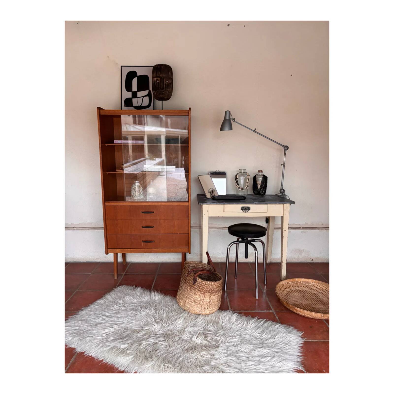 Vintage display cabinet