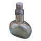 Bouteille Ancienne Verre Bullé + Bouchon Liège Vintage #E349