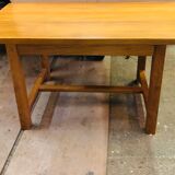Solid wood dining table