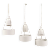 Lampes suspendues design rares par Erik Møller pour Louis Poulsen Danemark