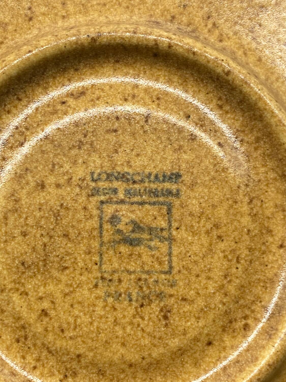 Stoneware coffee service, Longchamp France