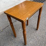 Foldable modular expandable wallet table space-saving kitchen