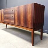 Enfilade en placage de palissandre, années 1960