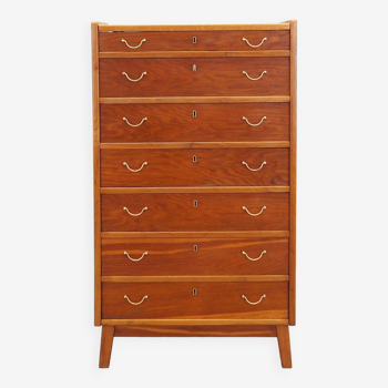 Chest of drawers with mirror, Danish design, 1960s, production: Denmark