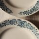 6 Terre de Fer blue Marcel Alésia Exotic Longchamp plates