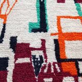 Beni Ourain Rug, Handmade Rug 150/250cm