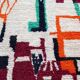 Beni Ourain Rug, Handmade Rug 150/250cm