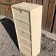 Industrial iron cabinet with flap