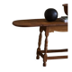 Danish mid-century folding side table in oak, Henning Kjærnulf, 1960s.