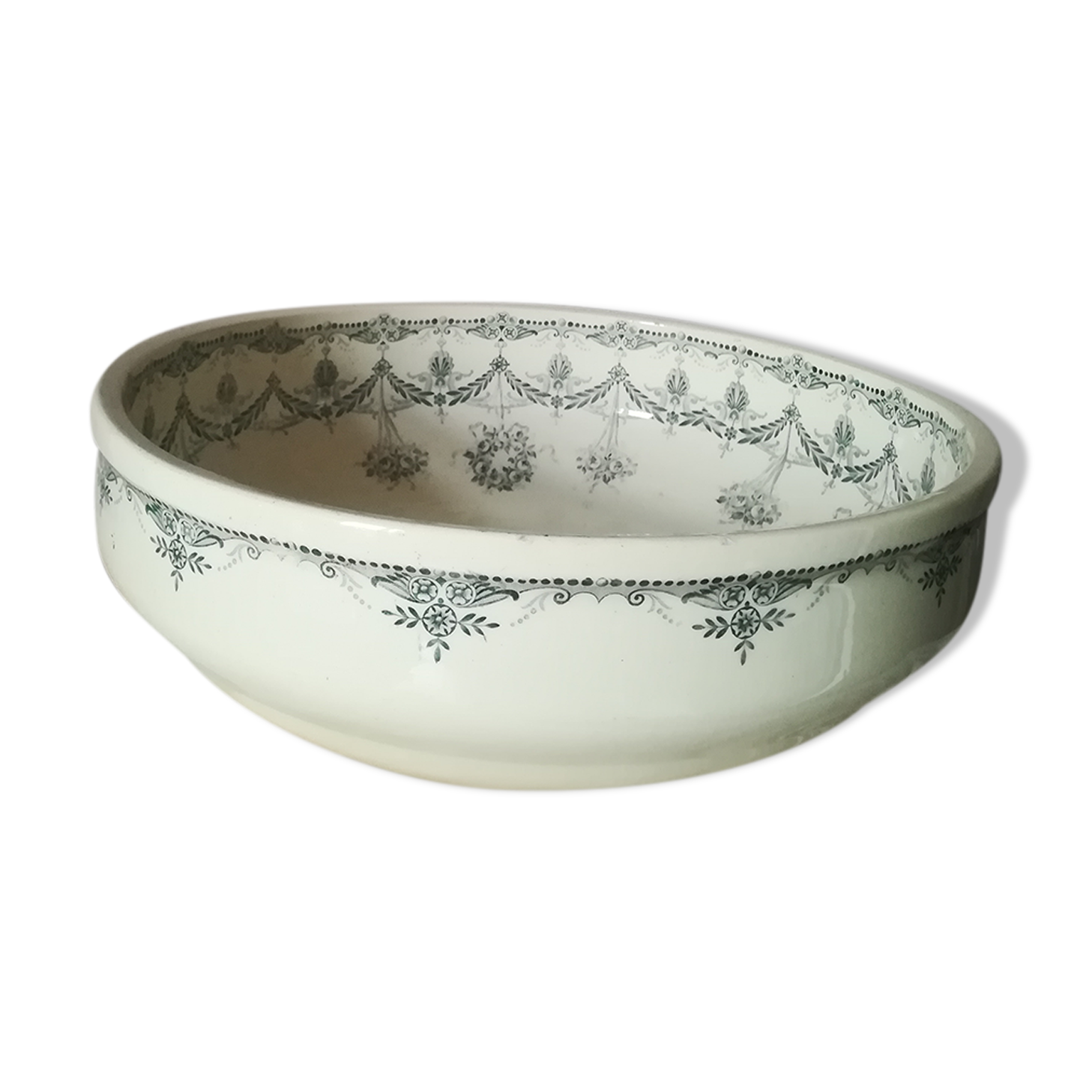 Saladier iron earth H. Boulenger and cie