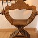 Savonarola folding chair, Dante chair, medieval chair