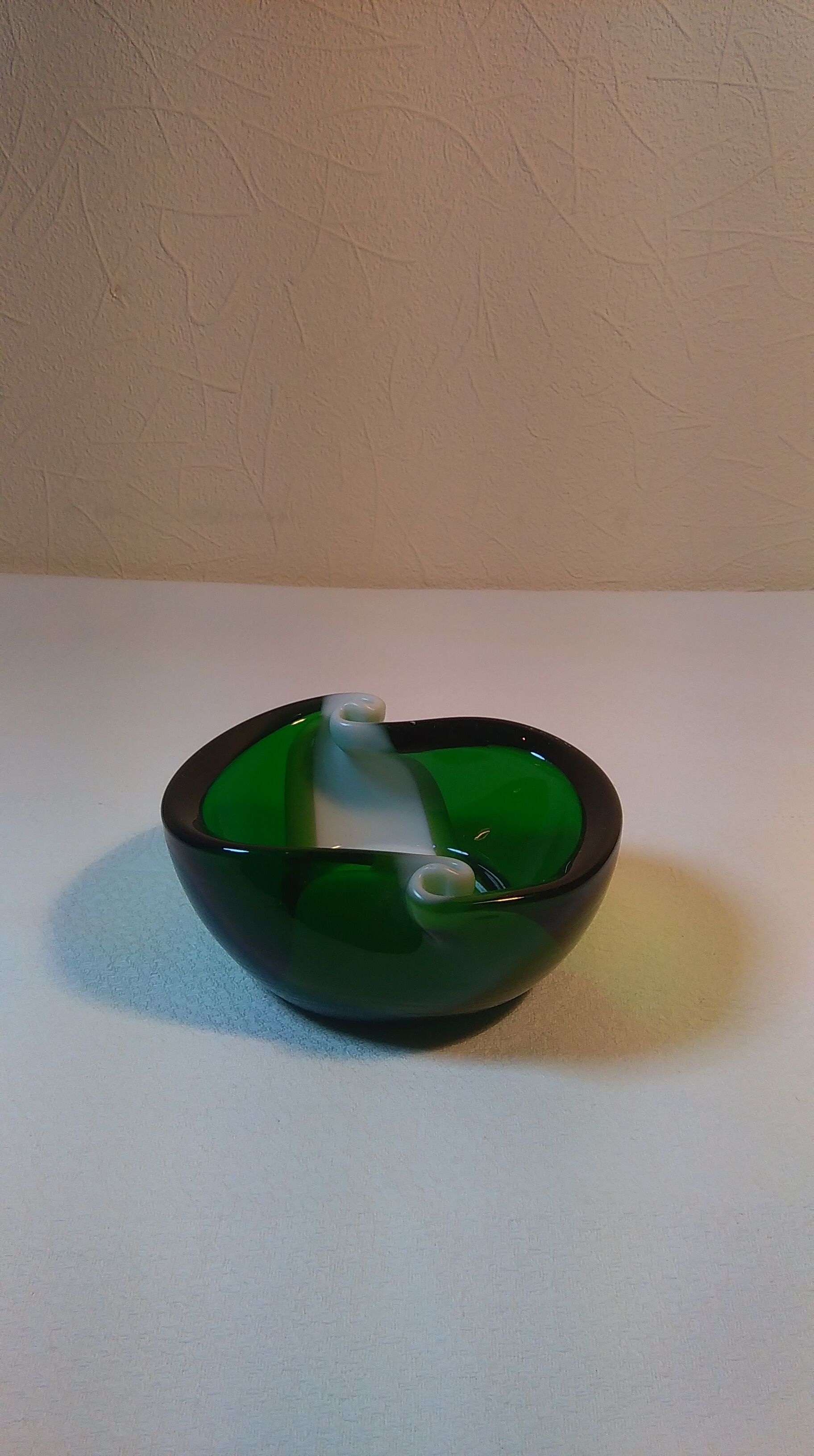 Series of three vacuum-pocket in early 1970s murano glass