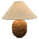 Table lamp from the Chamotte / Hedgehog series, Gunnar Nylund. Height approx. 31 cm, Swedish modern style.