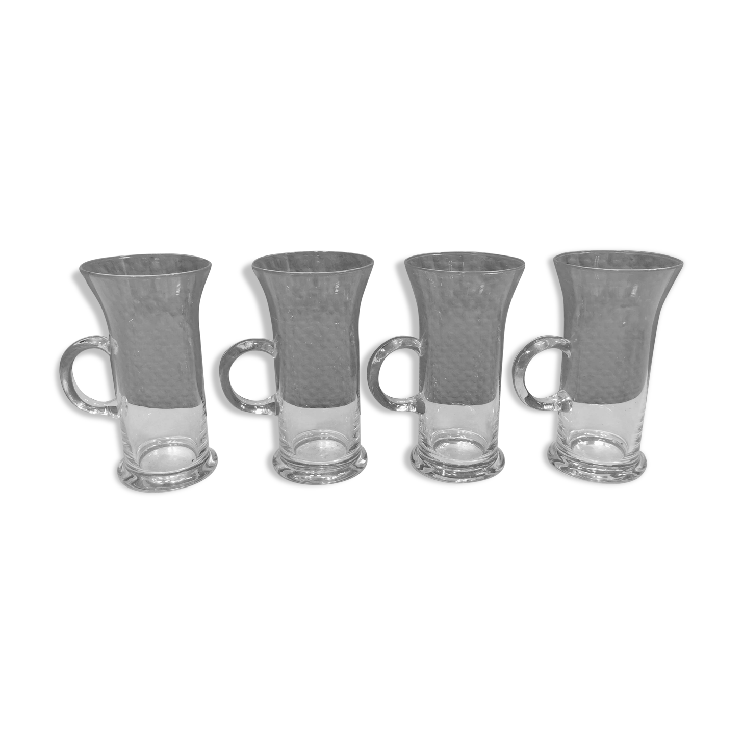 Original Irish coffee glasses from Arabia Finland, estimated 1980s, designed by Heikki Orvola