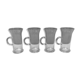 4 verres à irish coffee d'Arabie Finlande par Heikki Orvola, années 1980
