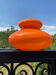 Opaline orange suspension Space Age