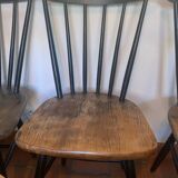 Scandinavian chairs from the 60s (set of 5)