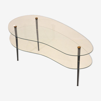 Table basse moderniste en verre