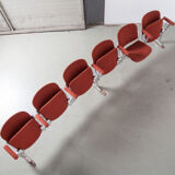 Banc Castelli Piretti Axis 3000 6 places rouge