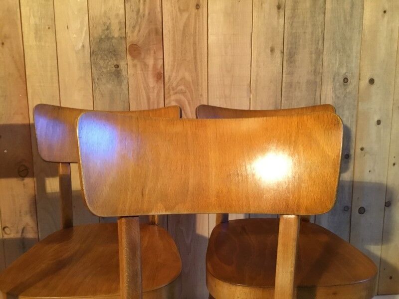 Lot 6 bistro chairs