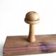 Wall-mounted coat rack with 6 hooks
