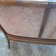 Rattan cane sofa and armchair circa 1970