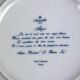 Christofle six dessert plates model Alizés