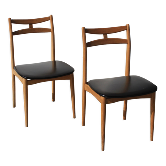 Pair of scandinavian style chairs